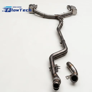 Système d'échappement Catback à soupapes FlowTech de haute qualité, en acier inoxydable T304, pour Mercedes-Benz E200 E300 W213, fixation directe par boulons. - Product Image 3
