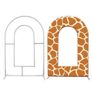 Supporto ad Arco in Lega di Alluminio a Forma di U per Fondali in Tessuto, Riutilizzabile e Facile da Installare, Oro/Argento per Compleanni e Matrimoni - Product Image 4