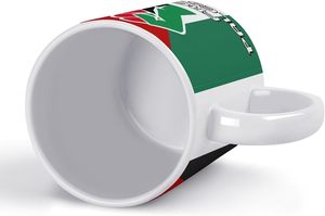 Thiết kế sáng tạo 11oz gốm palestin Mug thăng hoa in ấn tái sử dụng palestin cốc cà phê <span class=keywords><strong>Cup</strong></span> cho món quà lưu niệm - Product Image 3