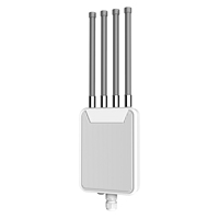 EDUP - Extensor de Red WiFi 6 AX3000, Punto de Acceso WiFi Resistente al Agua, Punto de Acceso de Banda Dual de Alta Potencia y Largo Alcance para Exteriores