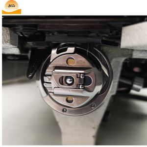 אוטומטי לחצן העפעף חור תעשייתי holing מכונת תפירה תריס ישר שקע כפתור חור עושה ישר מכונת buttonholing - Product Image 5