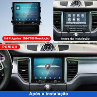Écran tactile 8,4 pouces pour Macan 2014-2017, lecteur multimédia vidéo pour voiture, navigation GPS, radio Android15 12+256G, aide au recul, MP3