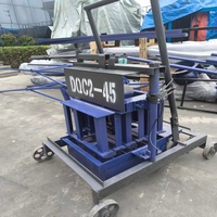 Machine à Briques Mobile Compacte Facile à Utiliser, Modèle 2-45, pour la Fabrication de Pavés à Domicile - Offre Spéciale