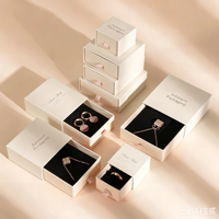 Emballage de parfum de luxe écologique personnalisé, boîte à tiroir coulissant en carton avec rembourrage en mousse, logo et taille personnalisés
