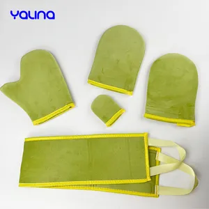 Yalina Factory Outlet Real NO Orange NO Streaks No Dark Spots Multi-Use & Reusable Washable Tanning Mitt Set For Self Tanning