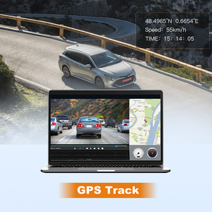 Caméra embarquée double objectif avant/arrière 4K+1080P avec écran IPS 3,19 pouces, mode de stationnement 24h, étanche et GPS intégré ZD72D - Product Image 3