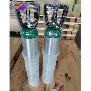 2.8L 4.6L Best Quality Aluminum Medical Oxygen <strong>tank</strong> Bottle DOT ISO7866 Certification NETC Manufacturer Supply - Product Image 4
