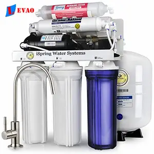 Buen Precio 6 etapa de filtro de agua con tanque dentro purificadores de agua de casa