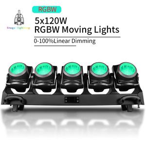 Luz de Escenario Profesional de 800w con Cabezal Móvil, Luz de Cabezal Móvil con Haz de Píxeles de 5x120w para Interiores - Product Image 2