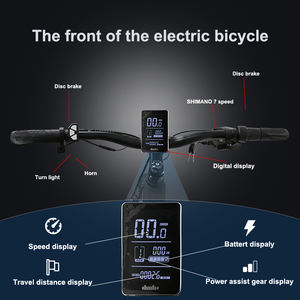 OEM 750W 48V 10.4AH Batterie au lithium 7 vitesses en alliage d'aluminium ZOOM Disc Break MTB eBike Suspension complète <span class=keywords><strong>VTT</strong></span> Électrique 29 - Product Image 3