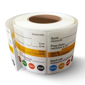 สติกเกอร์ฉลากอาหารแบบละลายน้ำได้ พิมพ์ตามสั่ง สำหรับครัว จากโรงงานผู้ผลิต - Product Image 2