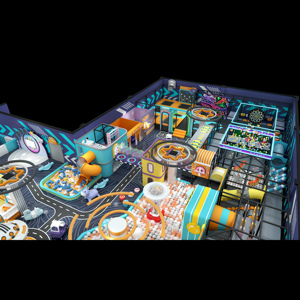 Sân chơi trong nhà thương mại đa chức năng thể thao Tương Lai Trung tâm giải trí phiêu lưu công viên mềm trẻ em trampolines - Product Image 3