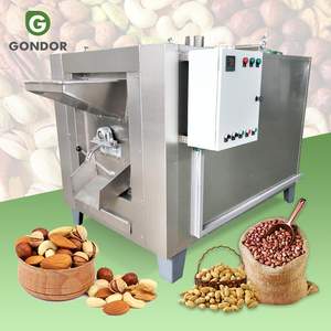 Petite machine à torréfier commerciale H 100 kg pour thé sec, cacao, noix, châtaignes, pistaches et épices domestiques - Product Image 1