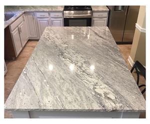 סין מפעל חדש עמק נהר לבן גרניט גרניט לוחות אריח מותאם אישית השיש - Product Image 1