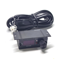 Composants de bouton de bassin d'amplificateur de voiture de Style brésilien avec affichage de tension de lumière d'agrafe pour l'amplificateur de voiture 3000W 5000W 8000W 18000W