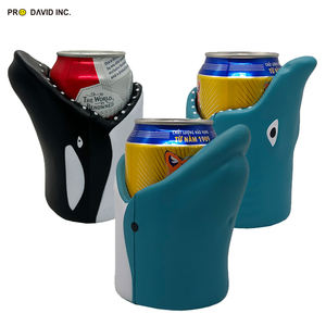 Refroidisseur de bouteille en PU en forme d'épaulard pour adultes et enfants Produit promotionnel toute l'année pour les amoureux des animaux - Product Image 6