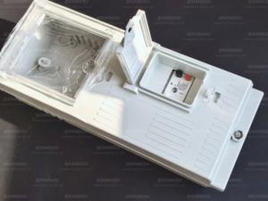 เบรกเกอร์ MCCB แบบปรับได้ <span class=keywords><strong>PG</strong></span> 5A/10A/15A/20A/25A/30A/40A/45A/50A/60A ป้องกันไฟรั่วลงดิน ความสามารถในการตัดวงจร 6kA แรงดันไฟฟ้า 240V วัสดุพลาสติก - Product Image 6