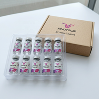 Étiquettes laser holographiques VS-265 Hg, nouveau design, pour 10 flacons de 3 ml, étiquettes et boîte pour flacons de 3 ml