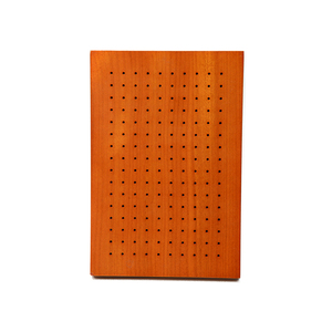 Panneau Mdf personnalisé de réduction du bruit ignifuge, panneau acoustique en <span class=keywords><strong>bois</strong></span> perforé - Product Image 1