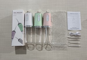 Irrigador bucal de limpieza de <span class=keywords><strong>dientes</strong></span> eléctrico inalámbrico recargable por USB inteligente, <span class=keywords><strong>chorro</strong></span> de <span class=keywords><strong>agua</strong></span> portátil, hilo dental de cuidado Dental Personal - Product Image 4