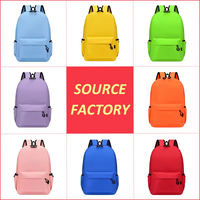 Sacs d'école en gros d'usine, sacs à dos étudiants personnalisés en tissu Oxford imperméable, sacs à dos unisexes en nylon à prix abordable pour enfants