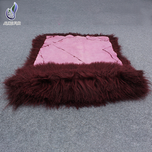 Tapis en fourrure de <span class=keywords><strong>karakul</strong></span> de qualité supérieure, fourrure de mouton de Mongolie à poils longs - Product Image 2