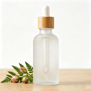 <span class=keywords><strong>Contenant</strong></span> <span class=keywords><strong>cosmétique</strong></span> transparent givré écologique de 30 ml, 50 ml, 100 ml pour les marques de soins de la peau biologiques et de beauté épurée - Product Image 6