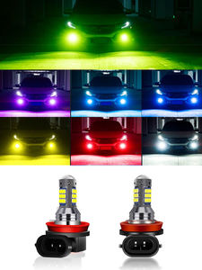 Lámpara Antiniebla LED para Auto 2016 42SMD, Súper Brillante 6500K Blanco 12V, Bombilla Antiniebla H1 H3 H11 H8 9006 HB4 881 880 H27, Color Azul, Nueva - Product Image 3