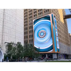 P10 Outdoor-LED-Display-Werbung für den Bau von Digital Signage Ecran Public itaire Billboard Wall Screen