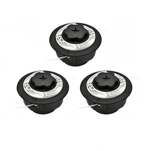Paquete de 3 cabezales de corte Autocut C6-2 para desbrozadora Stihl FS38 FS40 FS45 FS46 FS50 FSE60 FSA60R, cabezal para cortar maleza 4006 710 2126 2106 - Product Image 1