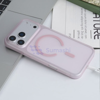 Fundas Magnéticas de Lujo para Teléfono Móvil con Carga Inalámbrica, Resistentes a Huellas Dactilares y Agradables al Tacto para iPhone 17 16 15 Pro Max