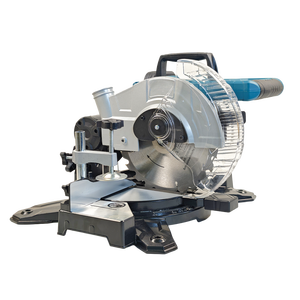 Scie à onglet coulissante sans fil Makkita <span class=keywords><strong>18V</strong></span> compatible, 210 mm, 3 vitesses, 45° ° /0 °   Coupe biseautée pour le travail du bois - Product Image 6