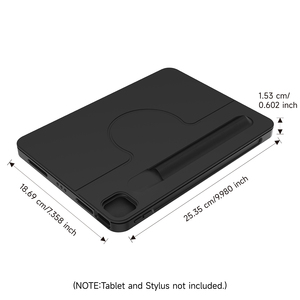 Trường hợp bàn phím cho ipad cho iPad không khí và cho iPad Pro 10.9 & 11 inch ánh sáng và mỏng đáng chú ý sản phẩm màu đen mới - Product Image 2