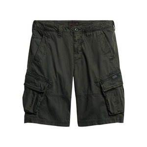 Pantalones Cortos Cargo Ajustados para Hombre, Mezcla de Algodón Elástico, Antiarrugas, Transpirables, de Secado Rápido, Ecológicos, con Bolsillos Modernos - Product Image 1
