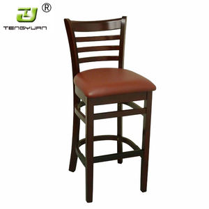 Moderne Massief Houten Barkrukken Voor Thuisbar En Eetkamer Commercieel Gebruikt Economisch Geprijsd Barmeubilair - Product Image 4