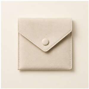 Custom Logo Velvet Pearl Suede Watch <b>Envelope</b> Pouch Jewelry Display Packaging Storage Bag <b>Gift</b> Pillows Square - Product Image 3