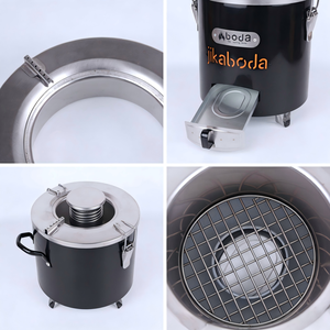 Poêle à <span class=keywords><strong>charbon</strong></span> africain OEM sans fumée et économe en énergie, cuisinière propre en acier inoxydable, pour usage domestique, cuisson sur table <span class=keywords><strong>de</strong></span> barbecue extérieure - Product Image 6