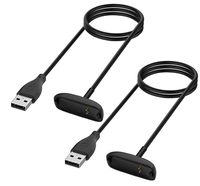 Chargeur compatible 1M pour Fitbit Inspire 2, Ace 3, câble de charge USB de remplacement avec cordon de 3,3 pieds