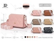 Borsa a Tracolla da Donna in Microfibra Sintetica con Chiusura a Cerniera e Tracolla Singola, Tinta Unita per Tutte le Stagioni - Product Image 1