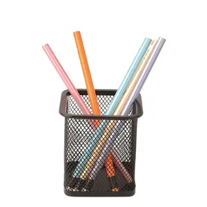 CQY — porte-crayon/stylo en maille carrée, pot en métal pour stylo, 804