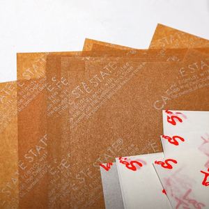Doublures personnalisées haut de gamme pour paniers alimentaires, papier ciré résistant à la graisse, emballages pour sandwichs, pour pain et biscuits de fêtes et de déli. - Product Image 3