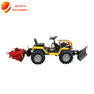 Trattore Agricolo Gommato 4WD Multifunzione Mini con Tosaerba e Motozappa, Motore e Pompa per Uso Giardino - Product Image 4