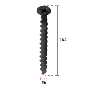 Sac multifonctionnel 6 unités FIERO avec 100 pointes 6X1-1/4 'à des fins diverses - Product Image 3