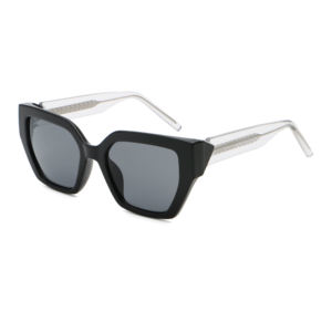 À la mode classique oeil de chat conception haute qualité UV400 nuances grand cadre femmes Logo personnalisé PC + CP lunettes de soleil femmes hommes 2025 - Product Image 3