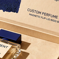 Boîte cadeau personnalisée pour Cologne blanche et boîte magnétique pour parfum avec boîte en papier parfumé pour l'emballage de parfums