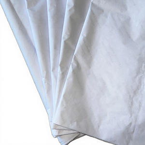 Papel de Envolver de Papel Kraft Blanco con Logotipo Personalizado de Alta Calidad, Papel de Seda Biodegradable y Reciclable, Rollo de Embalaje con Pegatinas de PE - Product Image 4