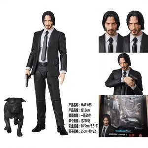 Figura de Acción de <span class=keywords><strong>John</strong></span> <span class=keywords><strong>Wick</strong></span> Capítulo 2, Colección de Juguetes de PVC, Figura de Acción Maf 085, Juguetes de Regalo Coleccionables - Product Image 2