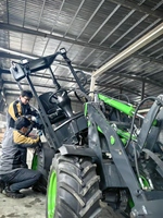 Gelenkter Mini-Radlader Y1160B – für Garten- und Grundstückspflege mit Motor und Pumpe