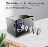 Projecteur intelligent Q96 E450 Android 9.0 WIFI 4K, projecteur vidéo 300 ANSI lumens BT HIFI, projecteur à écran miroir