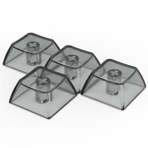 Teclas transparentes de altura XDA, material de PC, transmisión de luz, tecla Esc, probador de interruptores personalizados, teclas sin grabar para teclado - Product Image 5